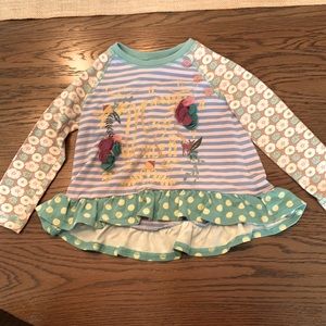 Matilda Jane shirt, size 2T